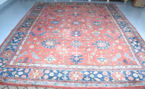 old turkish ushak carpet - CATEGORY: ANTIQUE RUGS - DATED 1910