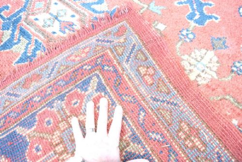 OLD TURKISH USHAK CARPET - ADDITIONAL PHOTO 3