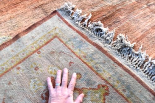 ANTIQUE PERSIAN ZIEGLAR KELLEH CARPET - ADDITIONAL PHOTO 3