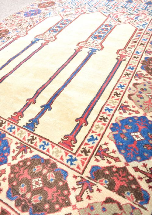 OLD TURKISH TUDUK RUG - ADDITIONAL PHOTO 2