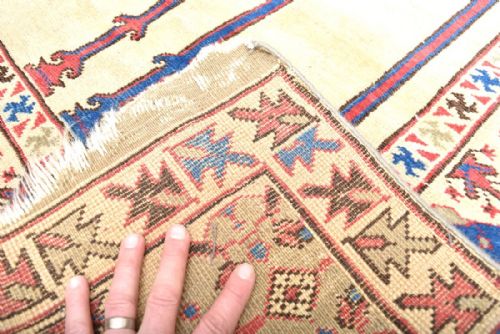 OLD TURKISH TUDUK RUG - ADDITIONAL PHOTO 3