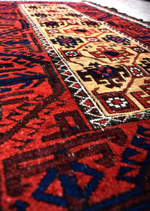 ANTIQUE BALUCH RUG - ADDITIONAL PHOTO 1