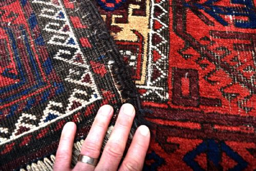 ANTIQUE BALUCH RUG - ADDITIONAL PHOTO 3
