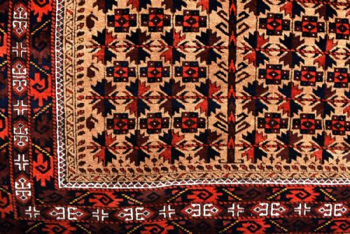 ANTIQUE PERSIAN BALUCH PRAYER RUG - ADDITIONAL PHOTO 1