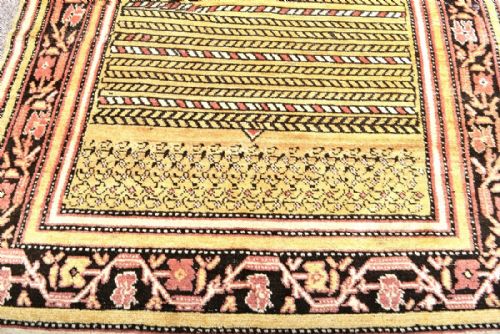 old unique persian malyor rug - CATEGORY: ANTIQUE RUGS - DATED 1910