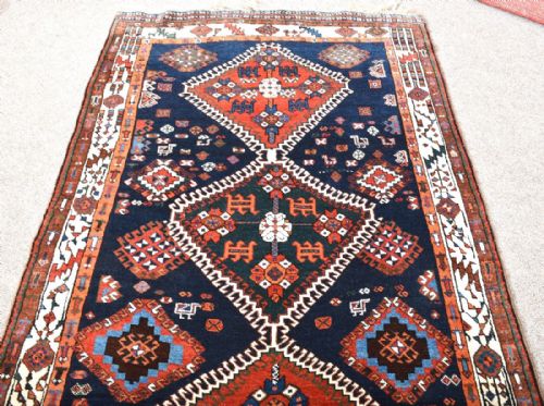 FINE OLD PERSIAN LURI RUG - ADDITIONAL PHOTO 2