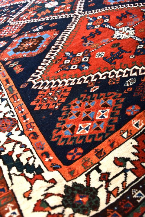 FINE OLD PERSIAN LURI RUG - ADDITIONAL PHOTO 5