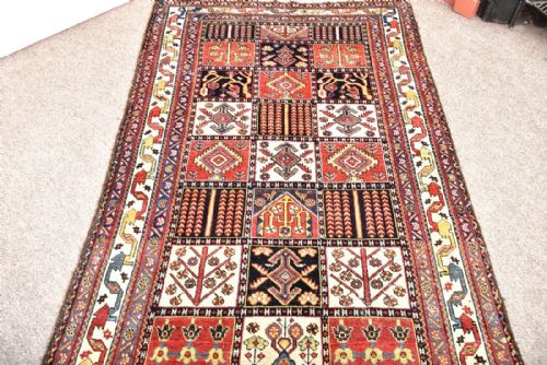 ANTIQUE PERSIAN BAKTIARI KELLEHCARPET - ADDITIONAL PHOTO 1