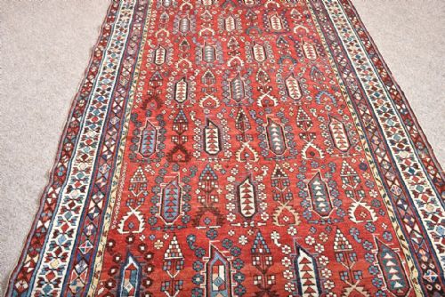 ANTIQUE CAUCASIAN SHIRVAN KELLEH - ADDITIONAL PHOTO 2