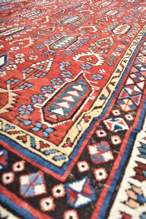 ANTIQUE CAUCASIAN SHIRVAN KELLEH - ADDITIONAL PHOTO 3