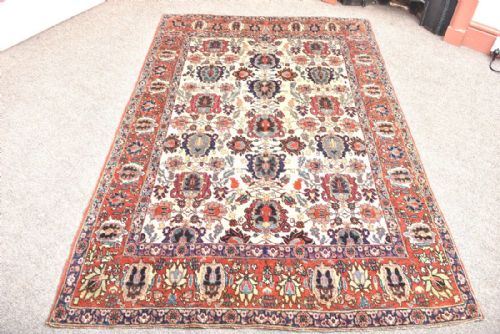 FINE OLD PERSIAN VERAMIN RUG - ADDITIONAL PHOTO 3