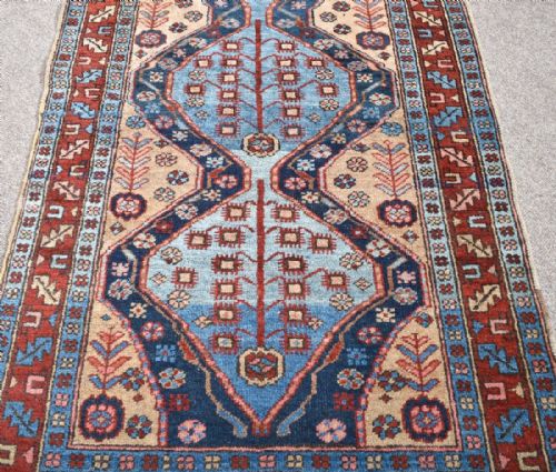 ANTIQUE NORTH WEST PERSIAN HERIZ RUG - ADDITIONAL PHOTO 2