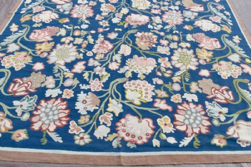 ANTIQUE BESSARABIAN KILIM CARPET - ADDITIONAL PHOTO 1
