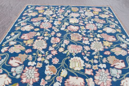 ANTIQUE BESSARABIAN KILIM CARPET - ADDITIONAL PHOTO 2