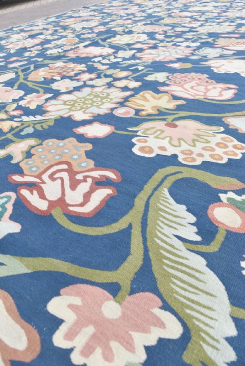 ANTIQUE BESSARABIAN KILIM CARPET - ADDITIONAL PHOTO 5