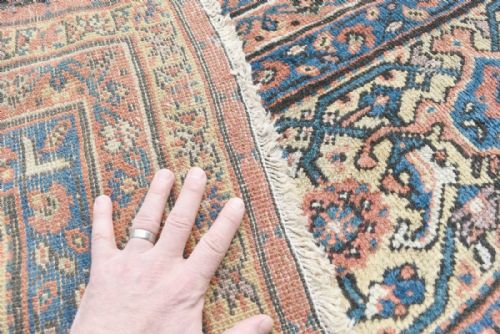 ANTIQUE FERAHAN CARPET - ADDITIONAL PHOTO 4