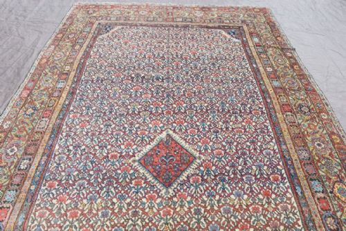 ANTIQUE FERAHAN KELLEH CARPET - ADDITIONAL PHOTO 2
