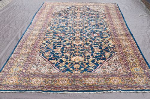 antique persian sultanabad roomsize carpet - CATEGORY: ANTIQUE RUGS - DATED 1880