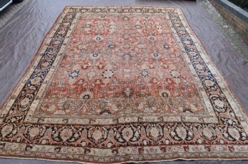 antique tabriz carpet - CATEGORY: ANTIQUE RUGS - DATED 1900