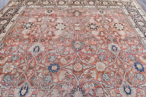 ANTIQUE TABRIZ CARPET - ADDITIONAL PHOTO 3