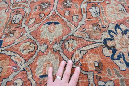ANTIQUE TABRIZ CARPET - ADDITIONAL PHOTO 5