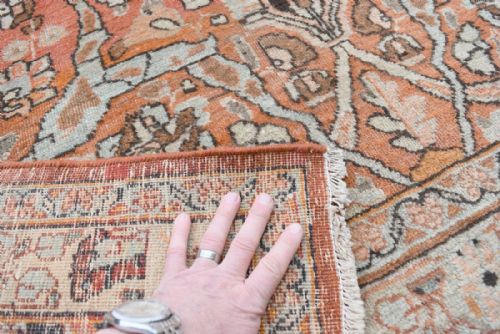 ANTIQUE TABRIZ CARPET - ADDITIONAL PHOTO 6