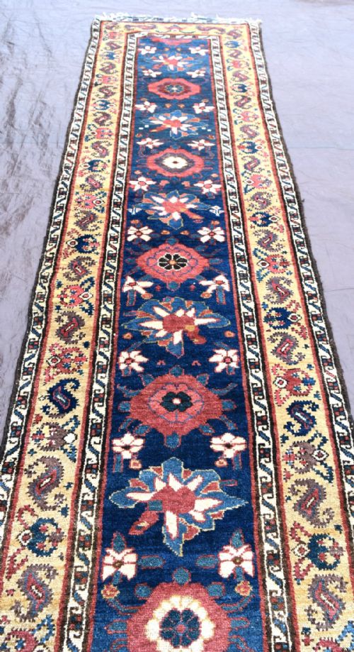 ANTIQUE KURDISH NARROW RUNNERRUG - ADDITIONAL PHOTO 2