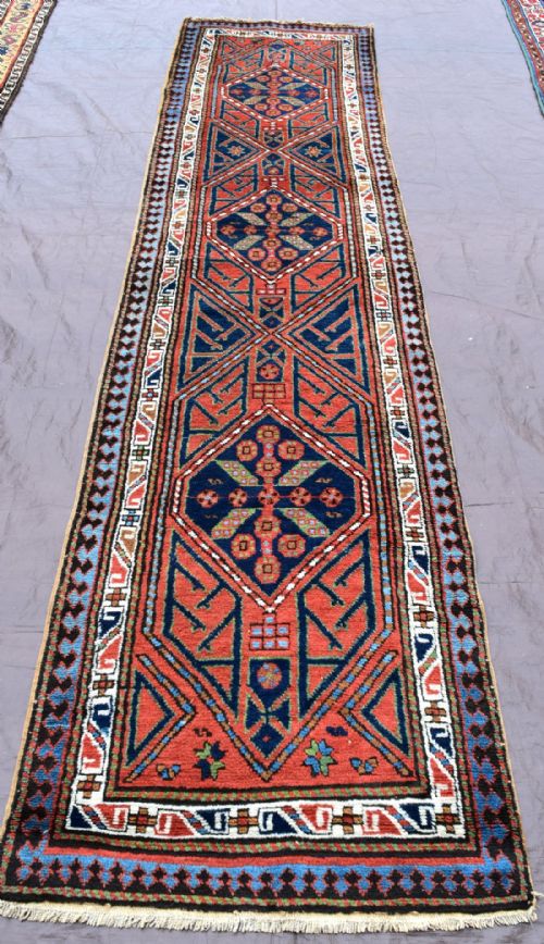 antique gorravan runner - CATEGORY: ANTIQUE RUGS - DATED 1910