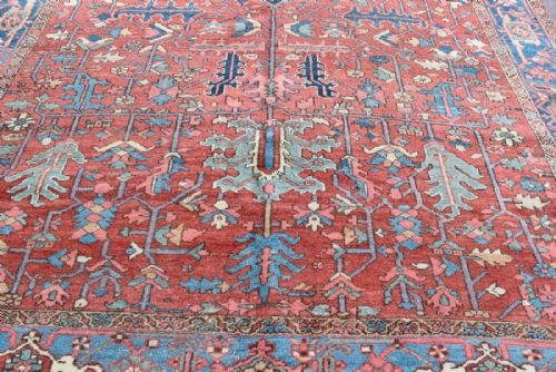 ANTIQUE HERIZ CARPET - ADDITIONAL PHOTO 1