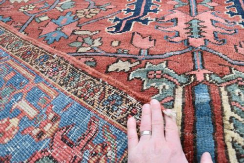 ANTIQUE HERIZ CARPET - ADDITIONAL PHOTO 4