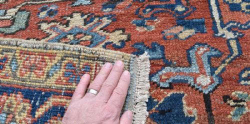ANTIQUE GORRAVAN CARPET - ADDITIONAL PHOTO 5