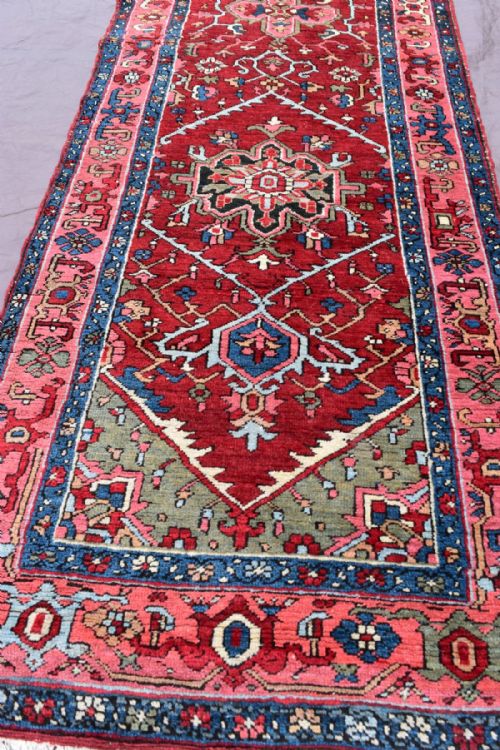 ANTIQUE HERIZ RUNNERRUG - ADDITIONAL PHOTO 2