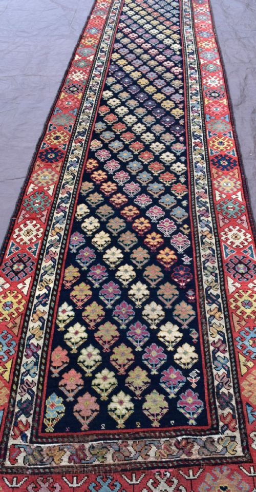ANTIQUE KARABAGH RUNNERRUG - ADDITIONAL PHOTO 2