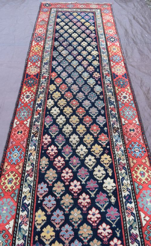 ANTIQUE KARABAGH RUNNERRUG - ADDITIONAL PHOTO 3