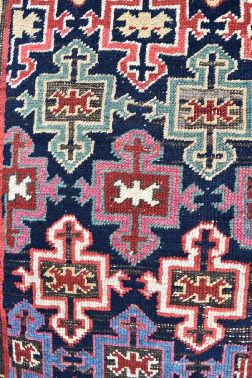 ANTIQUE KARABAGH RUNNERRUG - ADDITIONAL PHOTO 1