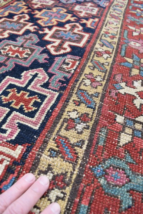 ANTIQUE KARABAGH RUNNERRUG - ADDITIONAL PHOTO 5