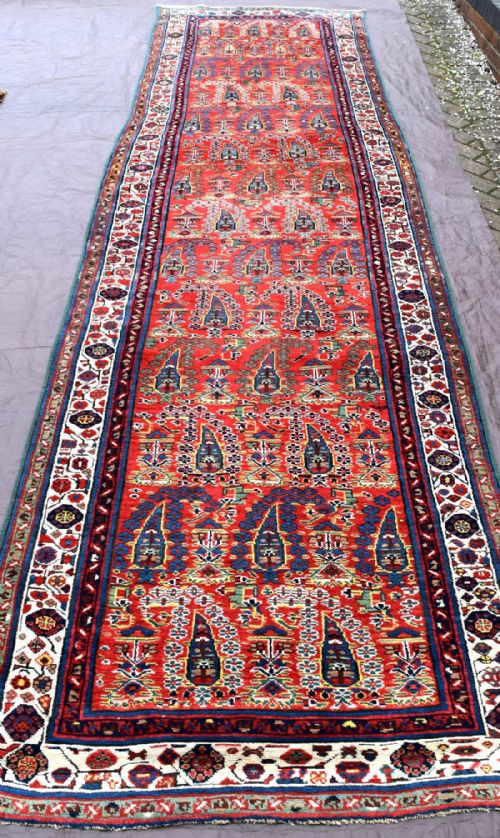 antique kurdish runner - CATEGORY: ANTIQUE RUGS - DATED 1880