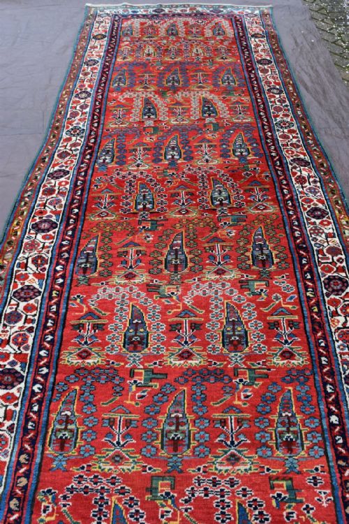 ANTIQUE KURDISH RUNNER - ADDITIONAL PHOTO 5