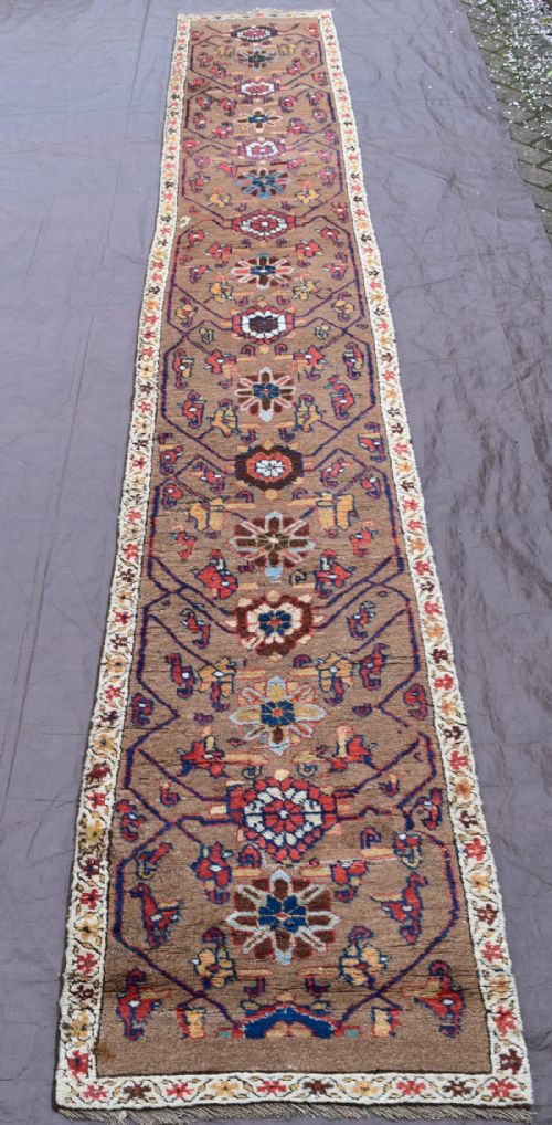 antique kurdish runner - CATEGORY: ANTIQUE RUGS - DATED 1870