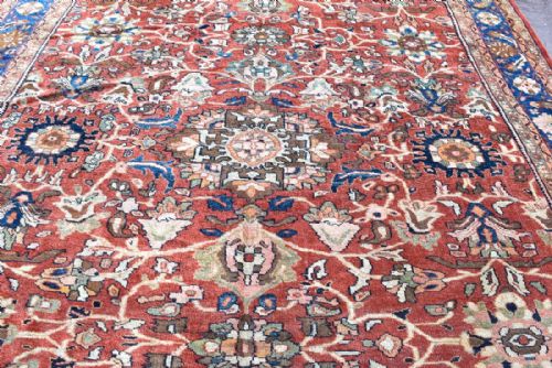 ANTIQUE MAHAL CARPET - ADDITIONAL PHOTO 2