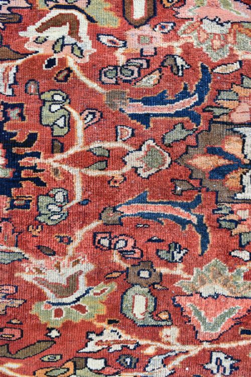 ANTIQUE MAHAL CARPET - ADDITIONAL PHOTO 3