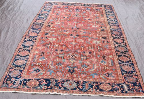 antique heriz carpet - CATEGORY: ANTIQUE RUGS - DATED 1900