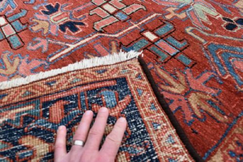 ANTIQUE HERIZ CARPET - ADDITIONAL PHOTO 2