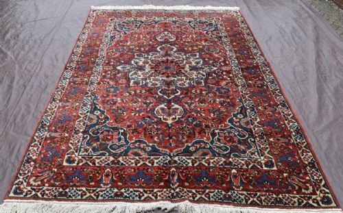 old baktiari carpet - CATEGORY: ANTIQUE RUGS - DATED 1930