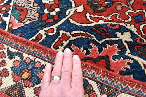 OLD BAKTIARI CARPET - ADDITIONAL PHOTO 4