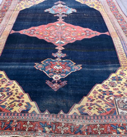 ANTIQUE BIJAR CARPET - ADDITIONAL PHOTO 1