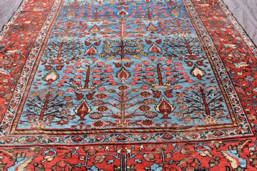 ANTIQUE FERAHAN CARPET - ADDITIONAL PHOTO 1