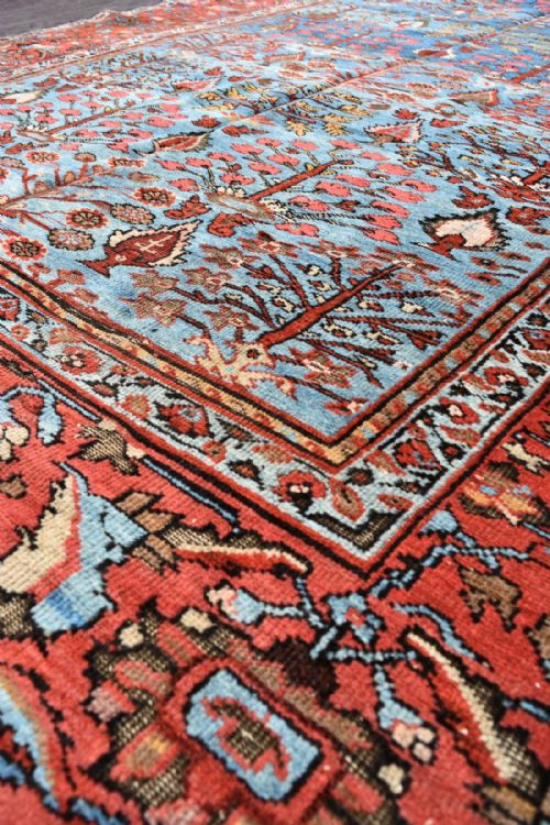 ANTIQUE FERAHAN CARPET - ADDITIONAL PHOTO 3