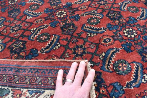 OLD HAMADAN CARPET - ADDITIONAL PHOTO 4