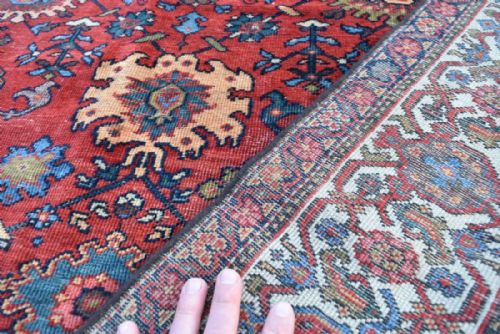 ANTIQUE FERAHAN SQUARE CARPET - ADDITIONAL PHOTO 3